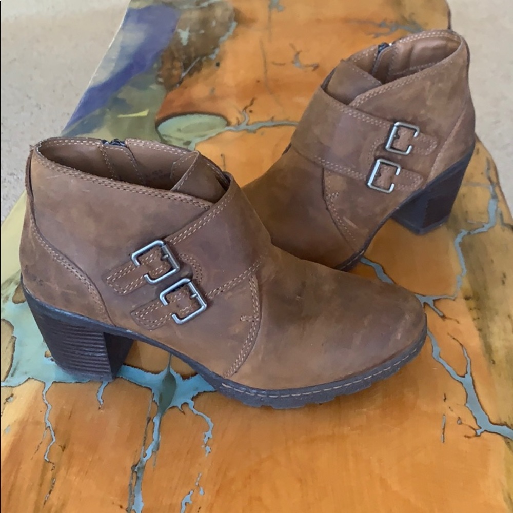B.O.C. Brown Bootie with Comfortable Heel